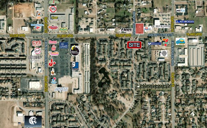 Pictures of Land property located at 636 Southwest 89th Street, Oklahoma City, OK 73139 for sales - image #1