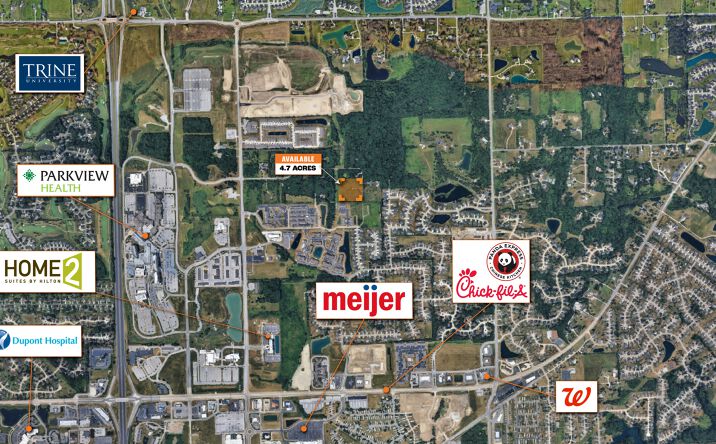 Pictures of Land property located at 11605 Fondwood Drive, Fort Wayne, IN 46845 for sales - image #1