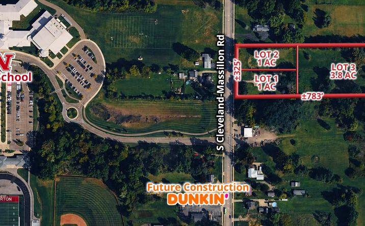 Pictures of Land property located at 3837 S. Cleveland Massillon Road, Barberton, OH 44203 for sales - image #1