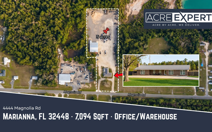Pictures of Office, Industrial property located at 4444 Magnolia Road, Marianna, FL 32448 for sales - image #1
