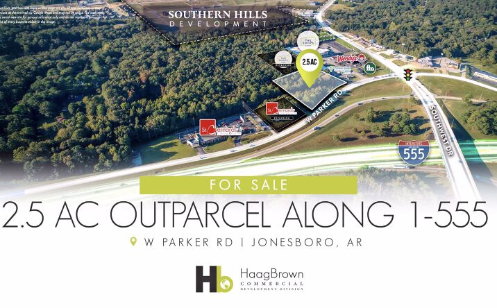 Pictures of Land property located at Southwest Drive and Parker Road, Jonesboro, AR 72401 for sales - image #1