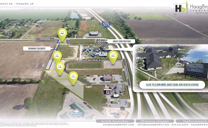 Pictures of Retail, Office property located at Commerce Dr, Trumann, AR 72472 for sales - image #1