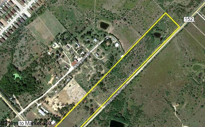 Pictures of Land property located at FM 150 & FM 152/Heidenrich Ln, Kyle, TX 78640 for sales - image #1