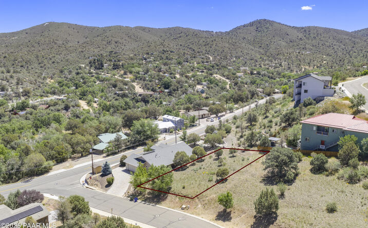 Pictures of Land property located at 205 Newport Drive, Prescott, AZ 86303 for sales - image #1