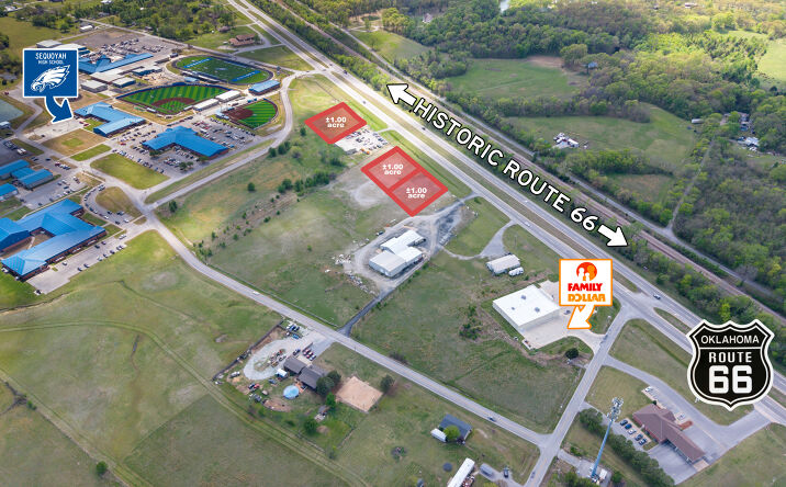 Pictures of Retail, Land property located at 16051 S Highway 66, Claremore, OK 74017 for sales - image #1