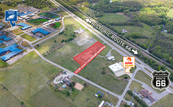Pictures of Industrial, Land property located at 16051 S Highway 66, Claremore, OK 74017 for sales - image #1