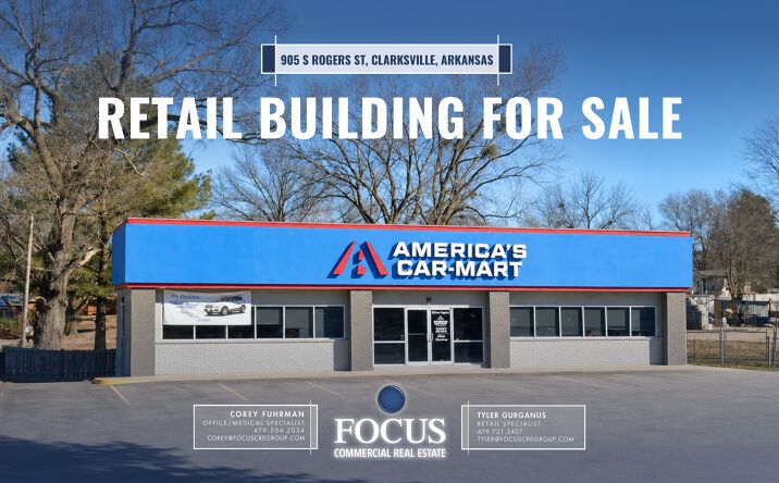 Pictures of Retail property located at 905 S Rogers Street, Clarksville, AR 72830 for sales - image #1