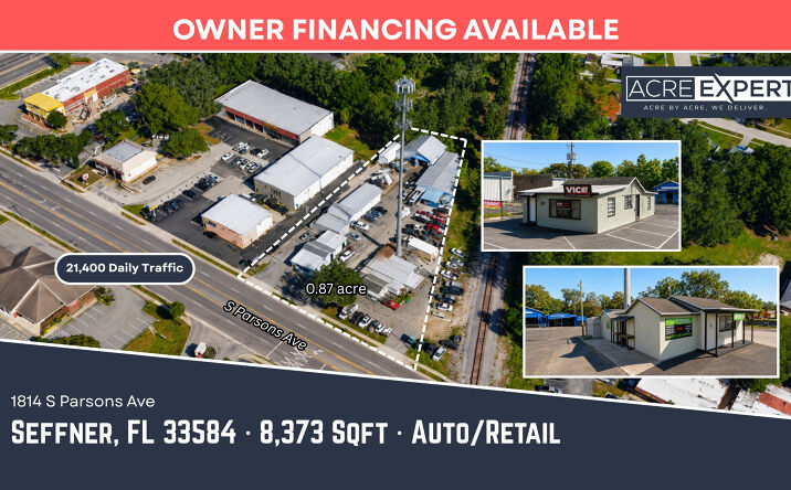 Pictures of Retail property located at 1814 South Parsons Avenue, Seffner, FL 33584 for sales - image #1