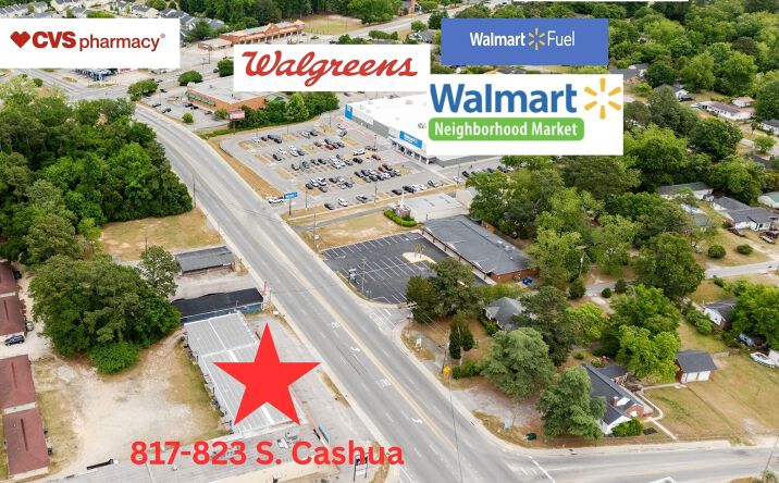 Pictures of Retail property located at 823 S Cashua Drive, Florence, SC 29501 for sales - image #1