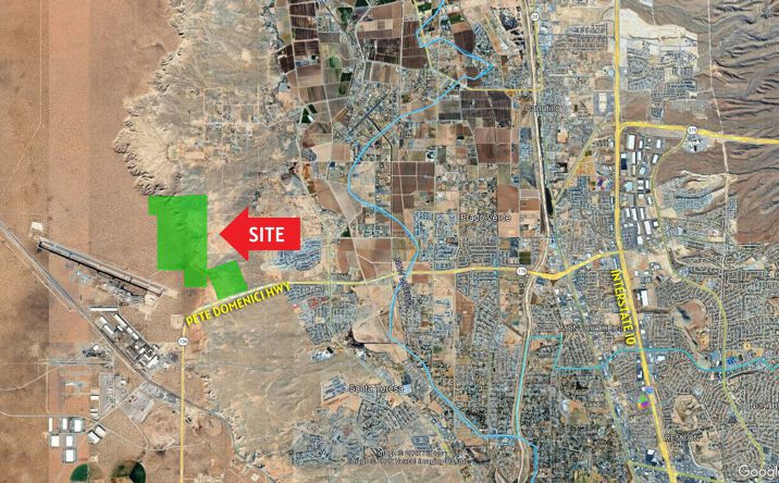 Pictures of Retail, Industrial, Land property located at Pete V Domenici Highway, Santa Teresa, NM 88008 for sales - image #1