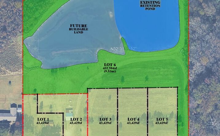 Pictures of Land property located at 577 CHURCH RD, GLUCKSTADT, MS 39110 for sales - image #1