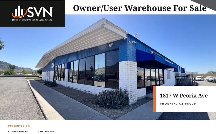 Pictures of Industrial property located at 1817 West Peoria Avenue, Phoenix, AZ 85021 for sales - image #1