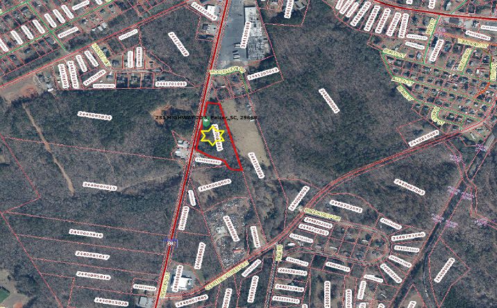 Pictures of Land property located at 231 & 239 Highway 20 S, Pelzer, SC 29669 for sales - image #1