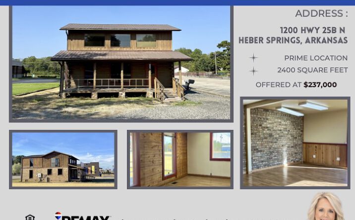 Pictures of Retail, Office, Mixed Use property located at 1200 Highway 25B, Heber Springs, AR 72543 for sales - image #1