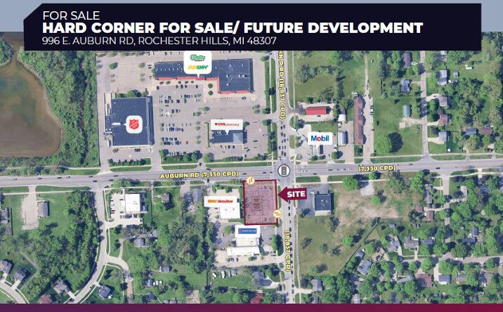 Pictures of Land property located at 996 E. Auburn Rd, Rochester Hills, MI 48307 for sales - image #1