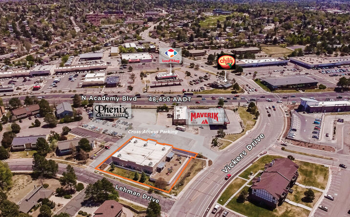 Pictures of Retail property located at 2110 Vickers Dr, Colorado Springs, CO 80918 for sales - image #1