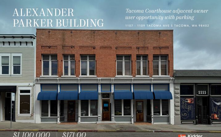 Pictures of Office property located at 1107-1109 Tacoma Ave S, Tacoma, WA 98402 for sales - image #1