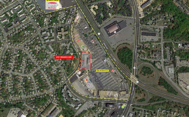 Pictures of Retail property located at 4101 Branch Avenue, Marlow Heights, MD 20748 for sales - image #1
