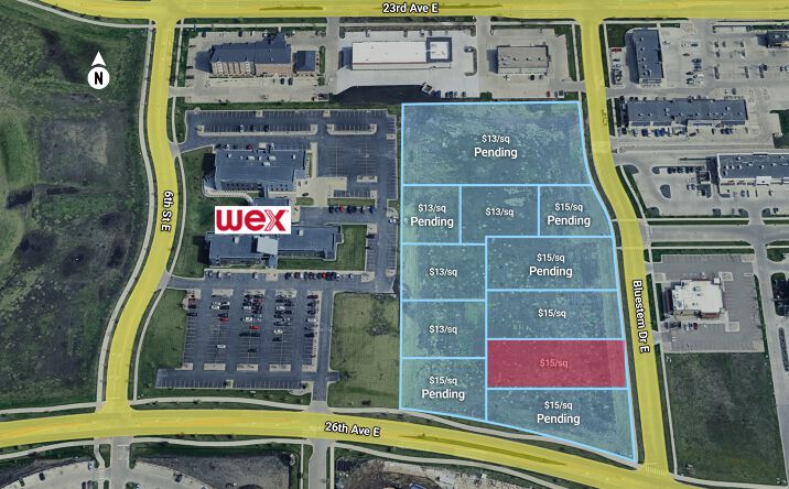 Pictures of Land property located at 2501 Alexander Way East, West Fargo, ND 58078 for sales - image #1
