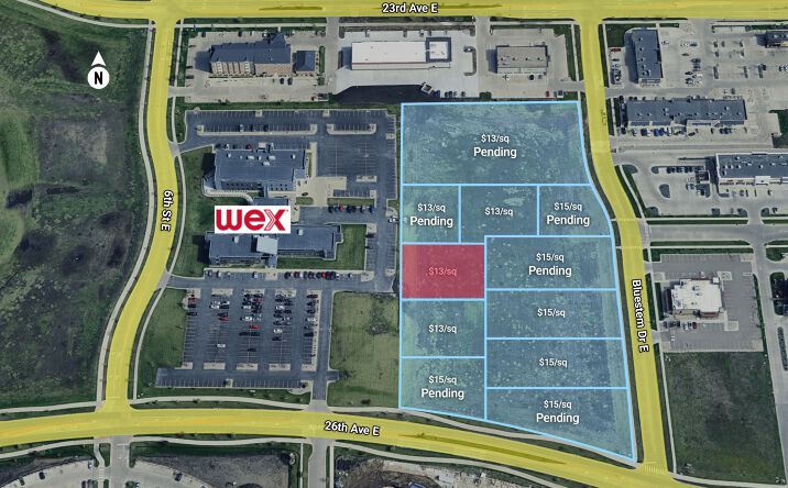 Pictures of Land property located at 2400 Alexander Way East, West Fargo, ND 58078 for sales - image #1