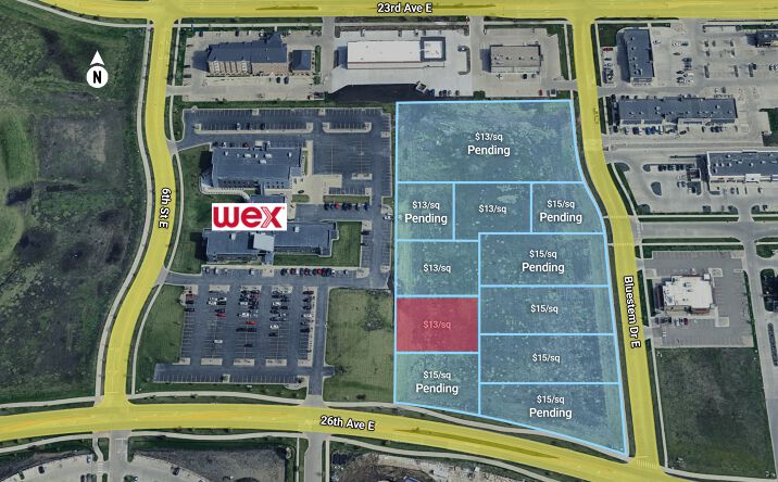 Pictures of Land property located at 2550 Alexander Way East, West Fargo, ND 58078 for sales - image #1