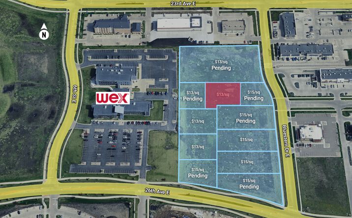 Pictures of Land property located at 2380 Alexander Way East, West Fargo, ND 58078 for sales - image #1