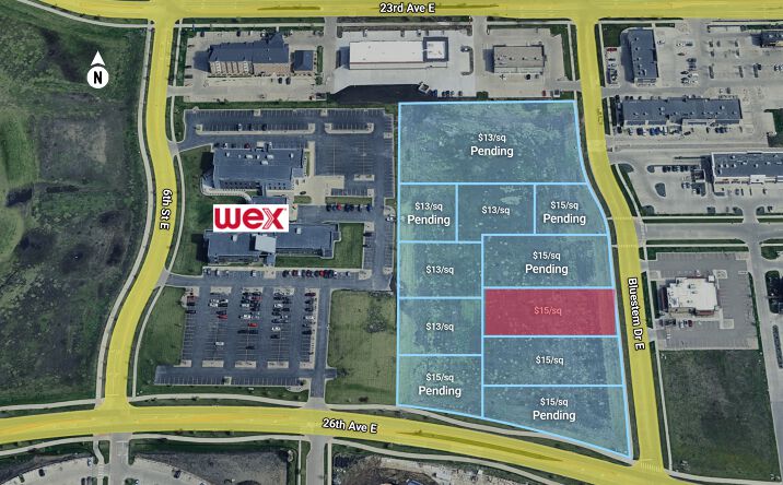 Pictures of Land property located at 2463 Alexander Way East, West Fargo, ND 58078 for sales - image #1