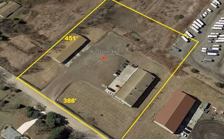 Pictures of Industrial, Mixed Use, Self Storage property located at 66375 S FOREST AVE, LENOX, MI 48050 for sales - image #1