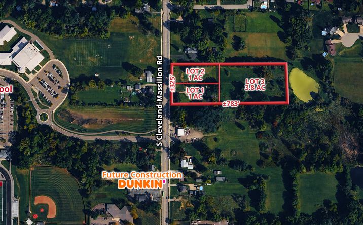 Pictures of Land property located at 3837 South Cleveland Massillon Road, Barberton, OH 44203 for sales - image #1
