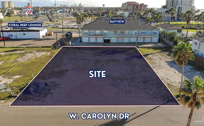 Pictures of Land property located at 103-105 W Carolyn Drive, South Padre Island, TX 78597 for sales - image #1