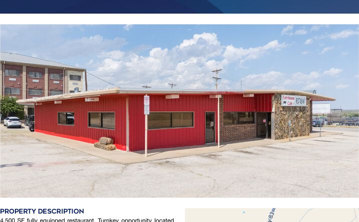 Pictures of Retail property located at 103 Interstate 40, Shamrock, TX 79079 for sales - image #1