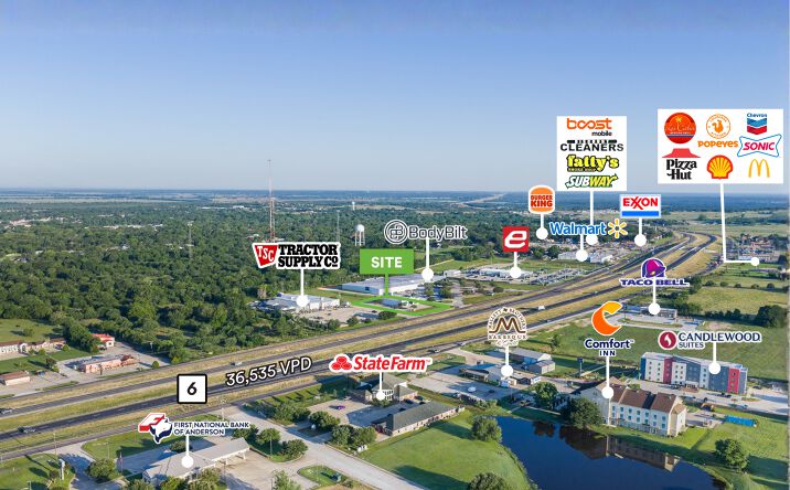 Pictures of Retail property located at 9310 N HWY 6 LOOP, NAVASOTA, TX 77868 for sales - image #1