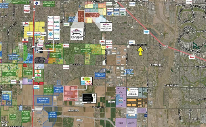 Pictures of Retail property located at Dysart Rd & Thunderbird Rd, El Mirage, AZ 85335 for sales - image #1
