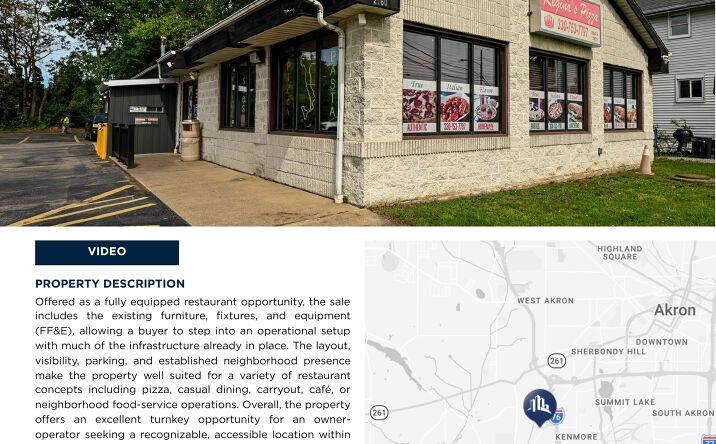 Pictures of Retail property located at 2160 East Ave, Akron, OH 44314 for sales - image #1