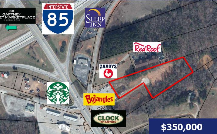 Pictures of Land property located at 135 Clark Drive, Gaffney, SC 29341 for sales - image #1