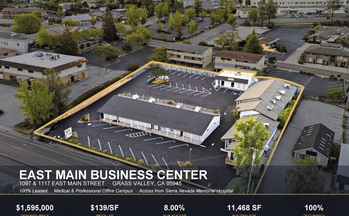 Pictures of Office property located at 1097 E MAIN ST, GRASS VALLEY, CA 95945, 1117 East Main Street, Grass Valley, CA 95945 for sales - image #1