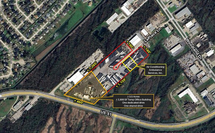 Pictures of Retail, Industrial property located at 3700 U.S. 51, Laplace, LA 70068 for sales - image #1