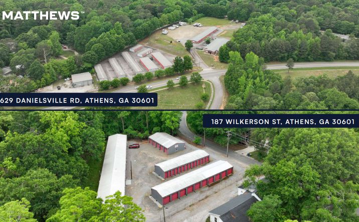 Pictures of Self Storage property located at 1629 Danielsville Road, Athens, GA 30601, 187 Wilkerson Street, Athens, GA 30601 for sales - image #1