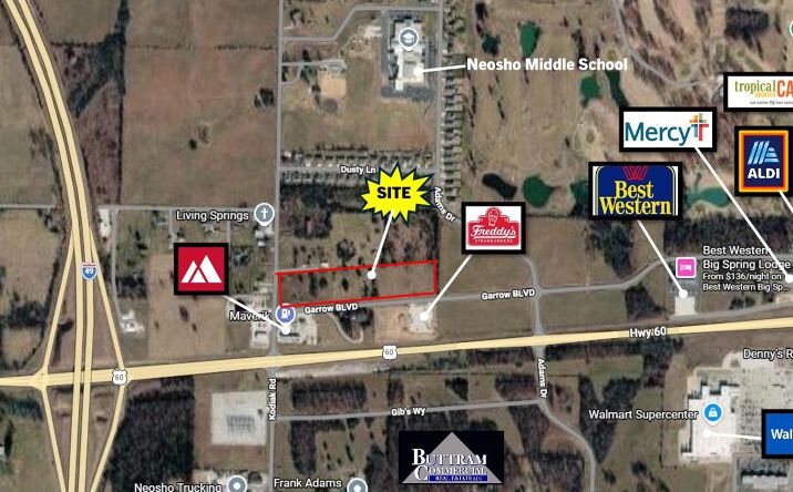 Pictures of Retail, Land property located at 3959 Garrow BLVD, Neosho, MO 64850 for sales - image #1