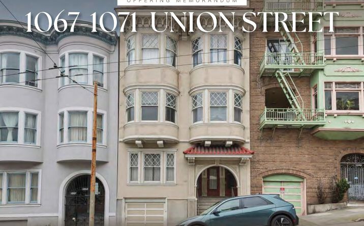 Pictures of Multifamily property located at 1067 Union Street, SF, CA 94133 for sales - image #1