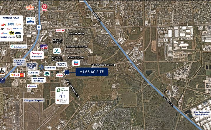 Pictures of Land property located at SEC GENOA RED BLUFF & SPACE CENTER BLVD, Houston, TX 77059 for sales - image #1