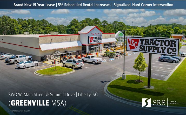 Pictures of Retail property located at SWC W. Main Street & Summit Drive, Liberty, SC 29657 for sales - image #1