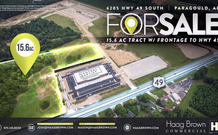 Pictures of Land property located at 6205 Hwy 49 South, Paragould, AR 72450 for sales - image #1