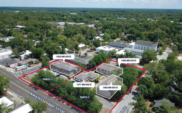 Pictures of Office, Mixed Use property located at 1405 Northwest 6th Street, Gainesville, FL 32601 for sales - image #1