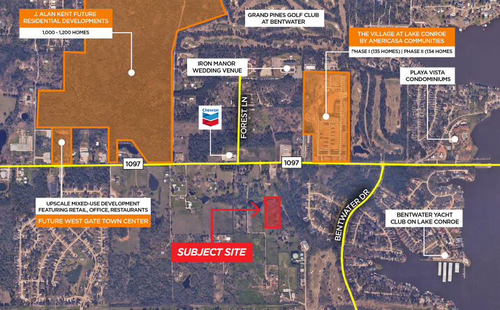 Pictures of Land property located at 17595 FM 1097 Rd, Montgomery, TX 77356 for sales - image #1