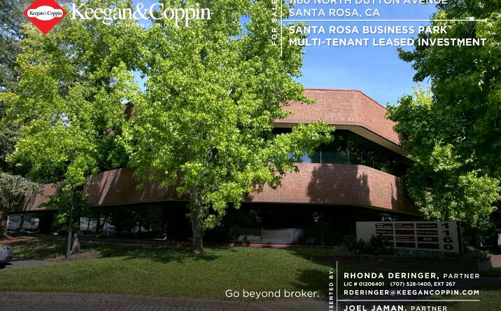 Pictures of Office property located at 1160 North Dutton Avenue, Santa Rosa, CA 95401-4600 for sales - image #1