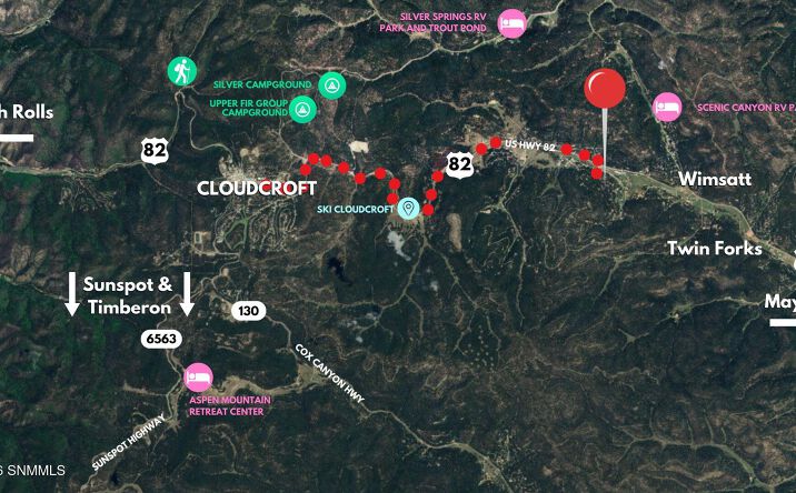 Pictures of Land property located at 123 Canyon Trail, Cloudcroft, NM 88317 for sales - image #1