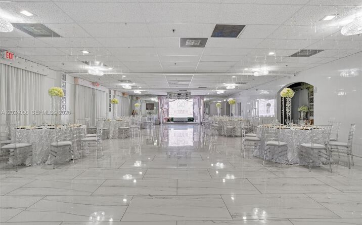 Pictures of Business for Sale property located at Established Banquet Hall in Cutler Bay, Cutler Bay, FL 33157 for sales - image #1