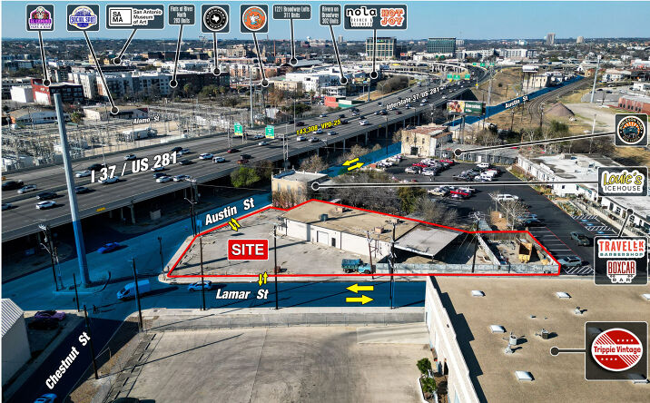 Pictures of Retail property located at 402 Austin Street, San Antonio, TX 78215 for sales - image #1