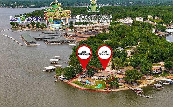 Pictures of Business for Sale, Land, Hospitality property located at 2675 & 2677 Bittersweet Road, Lake Ozark, MO 65049 for sales - image #1